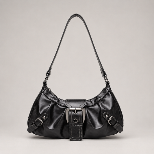 Arivon Vintage Leather Underarm Bag